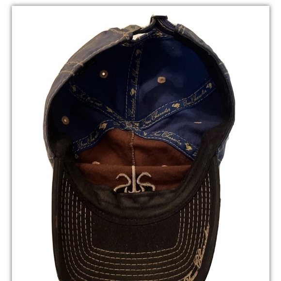 Peter Grimm Aztec Multicolor 5 Panel Cap Baseball Distressed OSFM - Picture 6 of 6